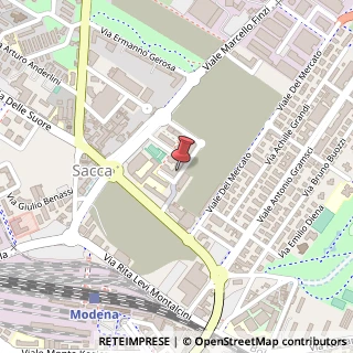 Mappa Via Canaletto, 88, 41122 Modena, Modena (Emilia Romagna)