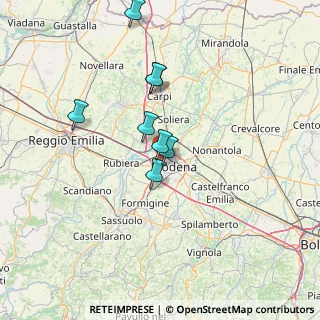 Mappa Via Dè Agostini, 41123 Modena MO, Italia (19.24545)
