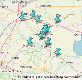 Mappa Via Gresolo, 44011 Argenta FE, Italia (10.47571)