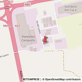 Mappa Via del Lavoro, 37, 12062 Cherasco, Cuneo (Piemonte)