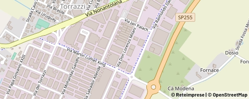 Mappa Modena