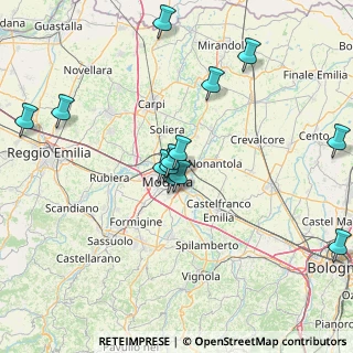 Mappa 41122 Modena MO, Italia (15.96692)
