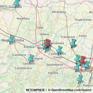 Mappa 41122 Modena MO, Italia (20.43938)