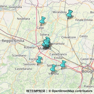 Mappa 41122 Modena MO, Italia (11.37417)