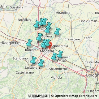 Mappa 41122 Modena MO, Italia (11.23625)