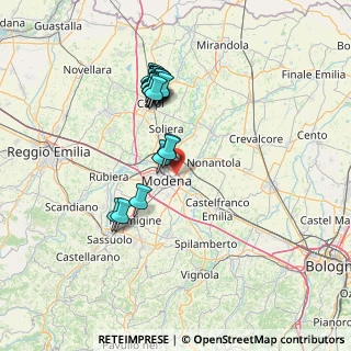 Mappa 41122 Modena MO, Italia (13.2295)