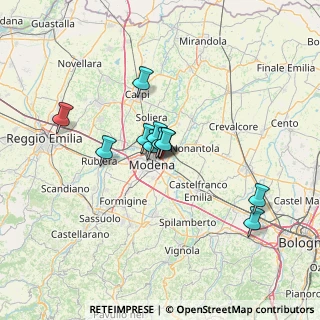 Mappa 41122 Modena MO, Italia (9.94545)