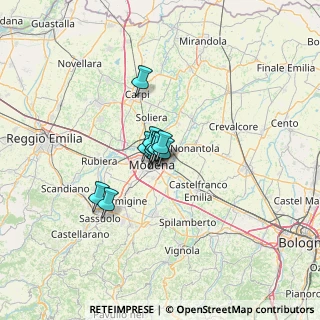 Mappa 41122 Modena MO, Italia (6.34545)
