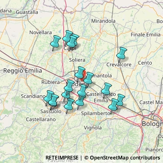 Mappa 41122 Modena MO, Italia (13.71)
