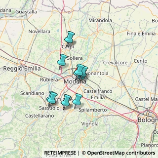 Mappa 41122 Modena MO, Italia (10.47417)