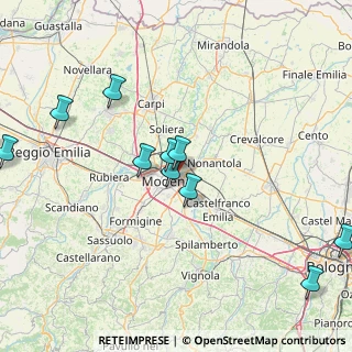 Mappa 41122 Modena MO, Italia (21.08417)