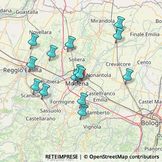 Mappa 41122 Modena MO, Italia (15.75857)