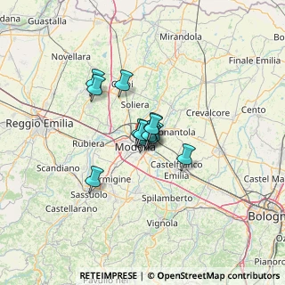 Mappa 41122 Modena MO, Italia (7.00154)