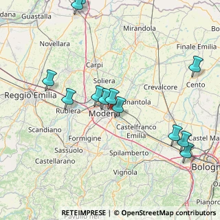 Mappa 41122 Modena MO, Italia (19.83231)