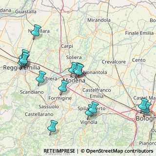 Mappa 41122 Modena MO, Italia (19.75)