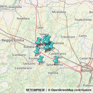 Mappa 41122 Modena MO, Italia (6.28)
