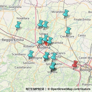 Mappa 41122 Modena MO, Italia (15.12938)