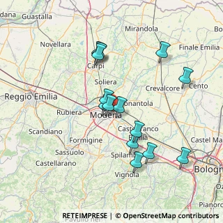 Mappa 41122 Modena MO, Italia (14.05643)