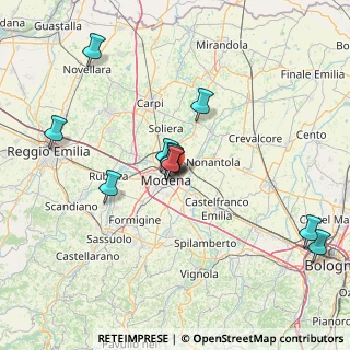 Mappa 41122 Modena MO, Italia (13.84182)