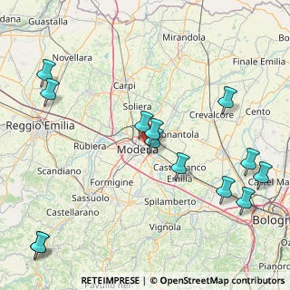 Mappa 41122 Modena MO, Italia (21.07615)
