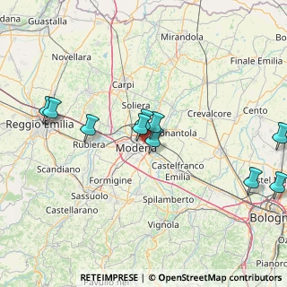 Mappa 41122 Modena MO, Italia (21.2975)