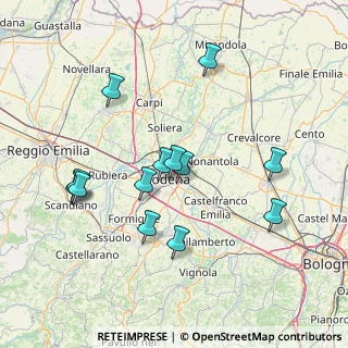 Mappa 41122 Modena MO, Italia (14.84769)