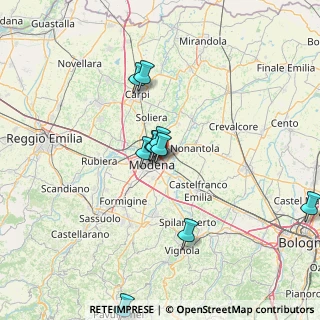 Mappa 41122 Modena MO, Italia (18.01167)