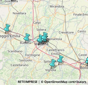 Mappa 41122 Modena MO, Italia (24.06944)