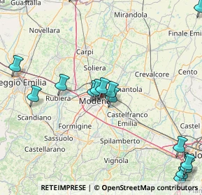Mappa 41122 Modena MO, Italia (22.57375)