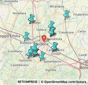 Mappa 41122 Modena MO, Italia (12.2775)