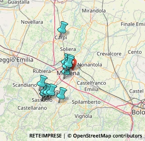 Mappa 41122 Modena MO, Italia (11.90308)