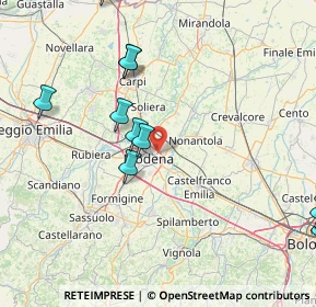 Mappa 41122 Modena MO, Italia (21.80667)