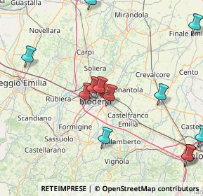 Mappa 41122 Modena MO, Italia (19.6425)