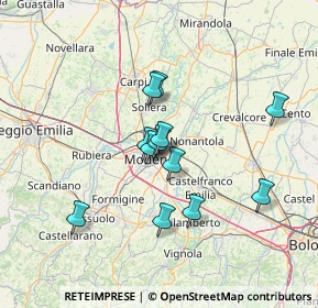 Mappa 41122 Modena MO, Italia (11.34417)