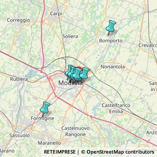 Mappa 41122 Modena MO, Italia (3.60909)
