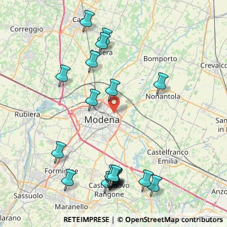 Mappa 41122 Modena MO, Italia (10.406)