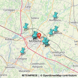 Mappa 41122 Modena MO, Italia (5.53455)
