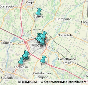 Mappa 41122 Modena MO, Italia (5.51385)