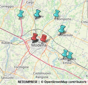 Mappa 41122 Modena MO, Italia (6.80846)