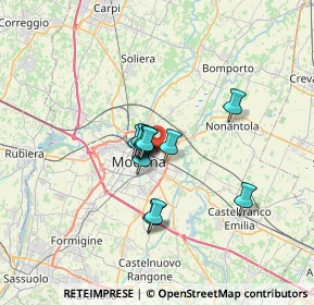 Mappa 41122 Modena MO, Italia (4.29083)