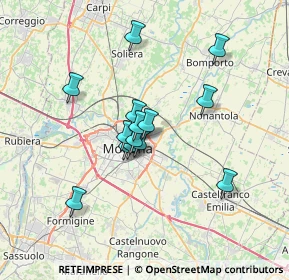 Mappa 41122 Modena MO, Italia (5.40643)