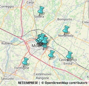Mappa 41122 Modena MO, Italia (4.55714)