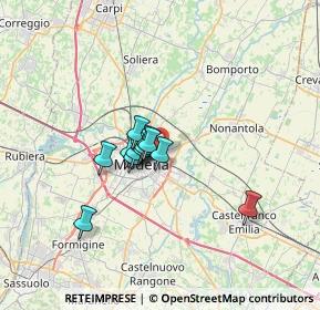 Mappa 41122 Modena MO, Italia (4.3125)