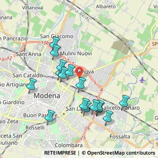 Mappa 41122 Modena MO, Italia (1.93938)