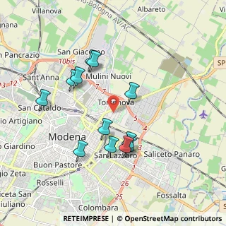 Mappa 41122 Modena MO, Italia (1.77083)