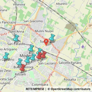 Mappa 41122 Modena MO, Italia (2.30727)