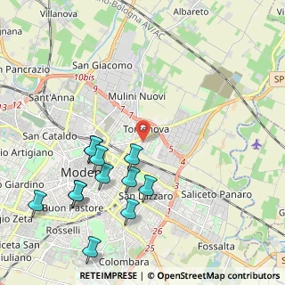 Mappa 41122 Modena MO, Italia (2.37417)