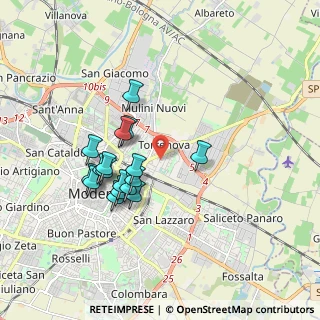 Mappa 41122 Modena MO, Italia (1.61471)
