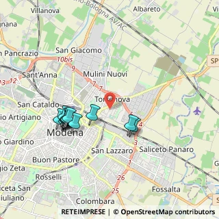 Mappa 41122 Modena MO, Italia (1.81833)