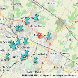 Mappa 41122 Modena MO, Italia (2.62385)